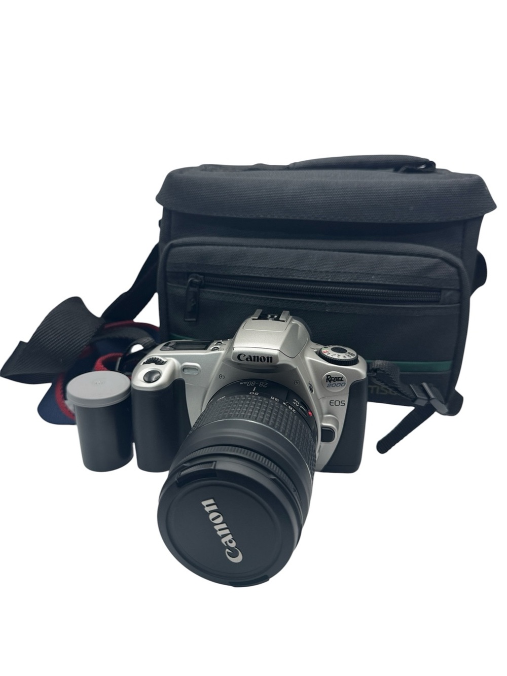 Canon Rebel 2000 Film Camera with 28-80mm Canon Auto Focus Zoom Lens with Bag